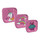 Conjunto de Caixas de Lanche I-Drink UNICÓRNIO Rosa | Ref. 343.ID2216