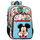 Mochila Escolar Júnior Adap. 38cm Mickey BE COOL Azul | Ref. 186.27823D1