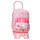 Mochila Escolar Adap. 40cm c/ Carro Roll Road COFFEE SHOP Rosa | Ref. 186.48422T1