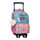 Mochila Pré-Escolar Adap. 28cm c/ Carro Enso LITTLE DREAMS Azul | Ref. 186.94922T1