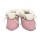 Decorpele Pantufas de Bebé em Pele de Ovelha N.º 16 Rosa Bebé | Ref. 180.3-16RB