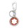 Porta-Chaves Emblema Giratório MONTBLANC Meisterstück Laranja | Ref. 238.131105 Porta-Chaves Emblema Giratório MONTBLANC Meisterstück Laranja | Ref. 238.131105