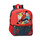 Mochila Pré-Escolar Adap. 33cm SPIDERMAN Urban Vermelha | Ref. 186.29323D1