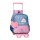 Mochila Pré-Escolar 25Cm c/ Carro ENSO Dreamers Azul | Ref. 186.96921T1