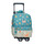Mochila Pré-Escolar 28Cm c/ Carro ENSO Mr. Crab Azul | Ref. 186.97522T1