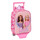 Mochila de Criança 27cm c/ Carro BARBIE Love Rosa | Ref. 248.612410280 Mochila de Criança 27cm c/ Carro BARBIE Love Rosa | Ref. 248.612410280