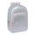 Mochila Escolar Adap. 46Cm BENETTON Sliver Prateada | Ref. 248.612353876