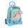 Mochila 42Cm c/ Carro Evolution FROZEN II Hello Spring Azul Turquesa | Ref. 248.612373860