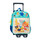 Mochila Pré-Escolar 28cm c/ Carro PAW PATROL Pawsome Vibe Azul | Ref. 186.42621T2