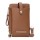 Bolsa Tiracolo Porta Telemóvel PEPE JEANS Elia Castanha | Ref. 186.7945032
