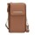 Carteira Bolsa e Porta Telemóvel PEPE JEANS Elia Castanha | Ref. 186.7945332