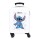 Mala de Cabine / Trolley 50cm 4R STITCH Happy Branco/Preto | Ref. 186.4381342