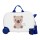 Mala Infantil 45Cm Easyjet ROLL ROAD Happy Pets my Litte Teddy Branca | Ref. 186.4991041