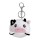 Porta-Chaves Peluche iTOTAL Animals Vaca Branco | Ref. 343.XL2491