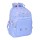 Mochila Escolar Adap. 42Cm 2C BENETTON Lila Roxo Lilás | Ref. 248.612551773