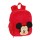 Mochila Infantil Peluche MICKEY Vermelha | Ref. 248.642551232 Mochila Infantil Peluche MICKEY Vermelha | Ref. 248.642551232