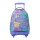 Mochila Escolar Compacta c/ Rodas Renglones TOTTO 5Q8 Lilás | Ref. 330.MA03ECO00616P5Q8