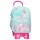 Mochila Adap 44cm 2C c/ Carro MOVOM I Love Sea Life Turquesa | Ref. 186.30526T1 Mochila Adap 44cm 2C c/ Carro MOVOM I Love Sea Life Turquesa | Ref. 186.30526T1