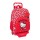 Mochila Escolar 42Cm c/ Carro HELLO KITTY Iconic Vermelha | Ref. 248.612516160