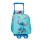 Mochila Pré-Escolar Adap. 25cm c/ Carro STITCH Aloha Azul | Ref. 186.49520T2 Mochila Pré-Escolar Adap. 25cm c/ Carro STITCH Aloha Azul | Ref. 186.49520T2