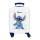 Mala de Cabine / Trolley 50cm 4R STITCH Happy Branco/Azul | Ref. 186.4381343 Mala de Cabine / Trolley 50cm 4R STITCH Happy Branco/Azul | Ref. 186.4381343