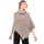 ANEKKE Poncho Gola Alta para Senhora Bege | Ref. 280.41274-051