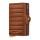 Carteira SECRID Premium Twinwallet Emboss Lines Cognac + | Ref. 297.TEL-C+