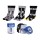 Pack 3 Pares de Meias Estampadas STAR WARS - Nº 38/45 Multicolor | Ref. 299.2900002554