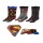 Pack 3 Pares de Meias Estampadas SUPERMAN - Nº 38/45 Multicolor | Ref. 299.2900003044