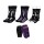 Pack 3 Pares de Meias Estampadas WEDNESDAY - Nº 36/43 Preto | Ref. 299.2900002453