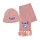 Conjunto Gorro e Cachecol STITCH Rosa | Ref. 299.2200010286