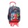 Mochila Adap. 40Cm c/ Carro Gravity of SPIDERMAN Azul Marinho | Ref. 186.42623V1