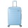 BENZI Mala de Viagem / Trolley Grande 78cm 4R BZ5910 Azul Claro | Ref. 288.BZ5910AZC