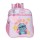 Mochila Pré-Escolar Adap. 28Cm STITCH You & Me Malva | Ref. 186.43521F1