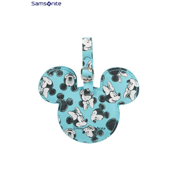 Samsonite Acessórios Etiqueta de Bagagem GLOBAL TA DISNEY Mickey/Minnie Blue - Ref. 9247C00401