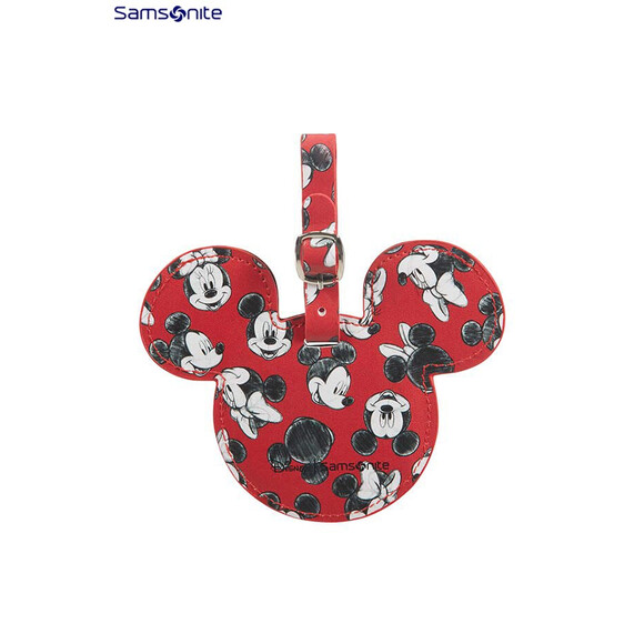 Samsonite Acessórios Etiqueta de Bagagem GLOBAL TA DISNEY Mickey/Minnie Red - Ref. 9247C00400