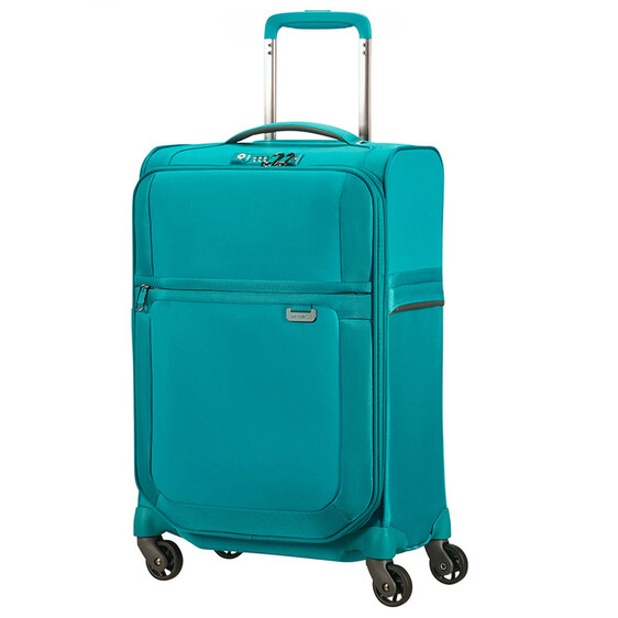 Samsonite Mala/Trolley de Cabine Viagem 4 Rodas 55cm Expansível UPLITE Aqua Green Samsonite - ref. 9299D00534
