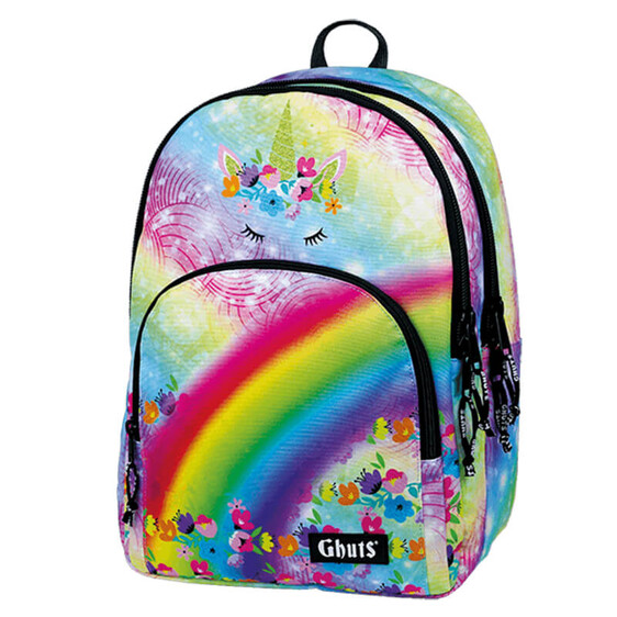 Ghuts Mochila Escolar GH131 Rainbow Unicorn P03 - Ref. 294.1319P03