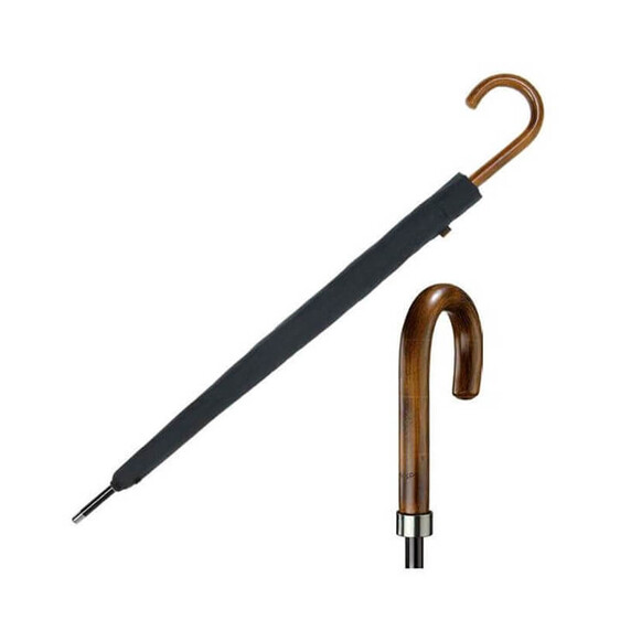 Clima Guarda-Chuva Masculino Stick Manual Comprido M&P Preto - Ref. 241.172P