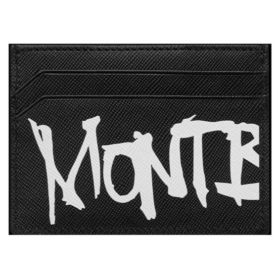 Porta Cartões Montblanc 5CC Sartorial Calligraphy Preto | Ref. 238.124141