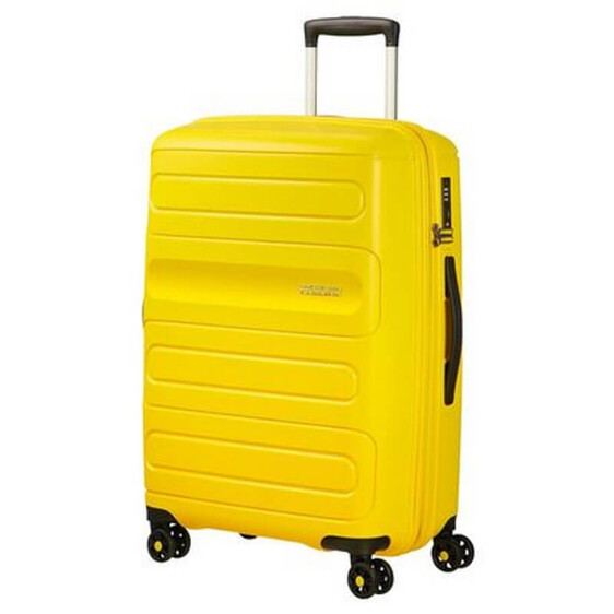 American Tourister Mala/Trolley de Viagem Médio 4 Rodas 68cm Expansível SUNSIDE Sunshine Yellow | Ref. 9251G00206