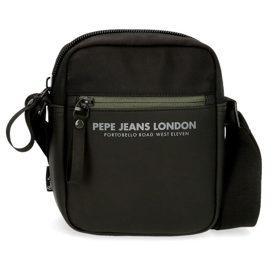 Bolsa de Tiracolo Pequena Pepe Jeans SAIL Preto | Ref. 186.7145021