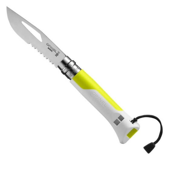 Canivete Opinel N.º 08 Outdoor Fluo Yellow | Ref. 314.OP002320