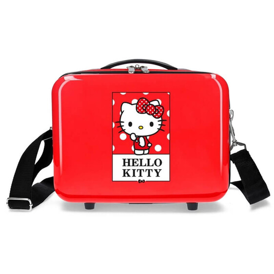 Necessaire Adaptável a Trolley Bow Of Hello Kitty Vermelho | Ref. 186.3193922