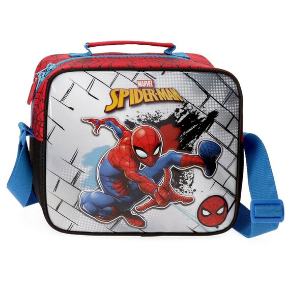 Necessaire Lancheira Adaptável Spiderman RED Multicolor | Ref. 186.4044821