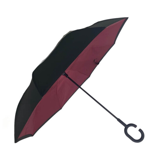 Guarda-Chuva RST Unixexo Comprido Invertido Bordô | Ref. 285.F705BORD