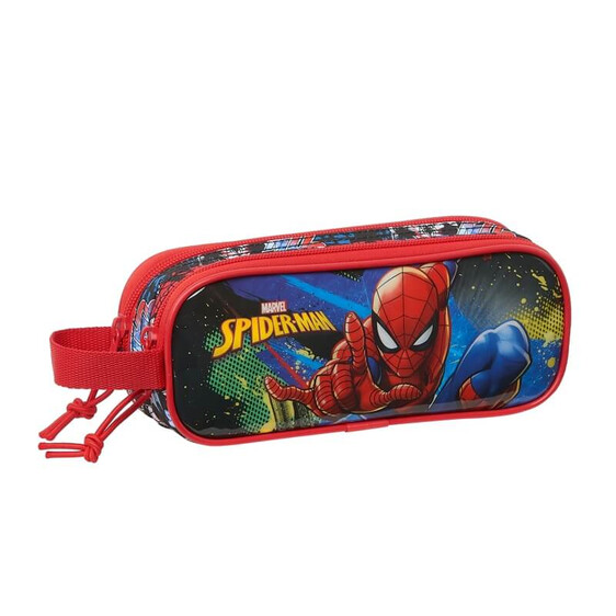 Estojo Escolar Duplo Spider-Man GO HERO Vermelho | Ref. 248.812143513