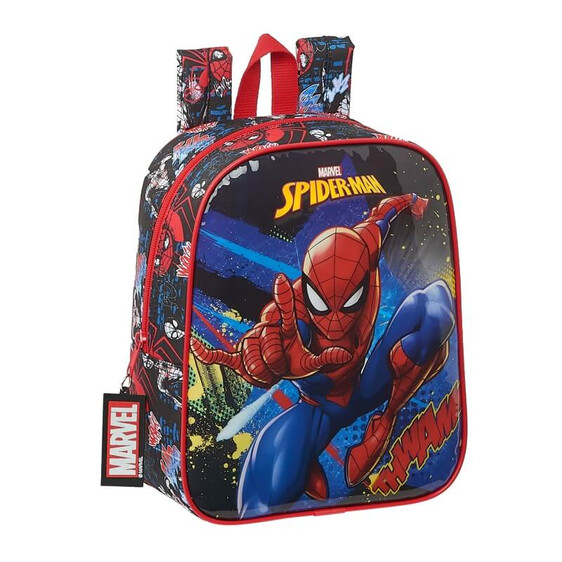 Mochila de Criança Adaptável Spider-Man GO HERO Vermelha | Ref. 248.612143232