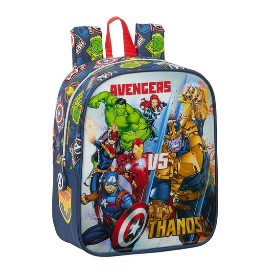 Mochila de Criança Adaptável Avengers HEROES VS THANOS Azul | Ref. 248.612179232