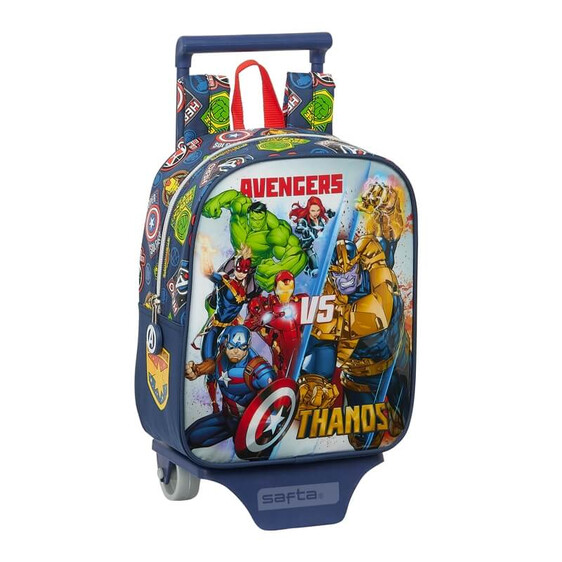 Mochila de Criança com Rodas Avengers HEROES VS THANOS Azul | Ref. 248.612179280